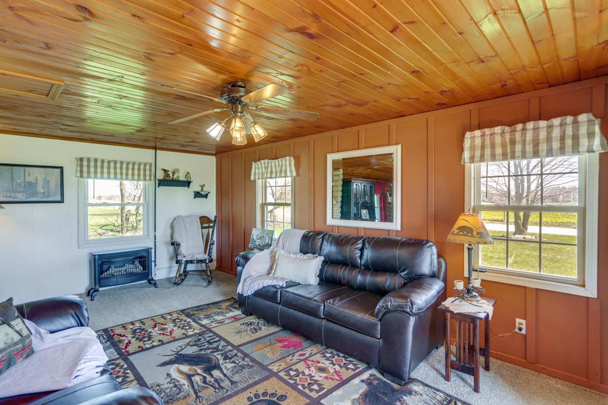 Quiet Shiloh Retreat With Spacious Yard And Fireplace! Экстерьер фото